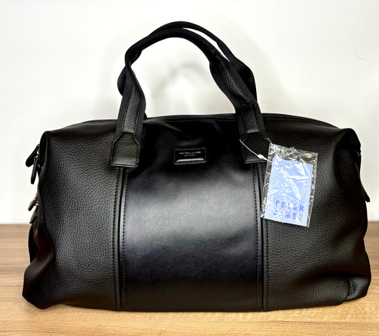 Peter James duffel bag in black